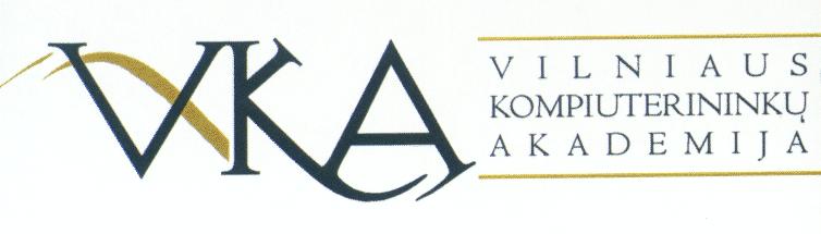 Prekės ženklas: VKA VILNIAUS KOMPIUTERININKŲ AKADEMIJA